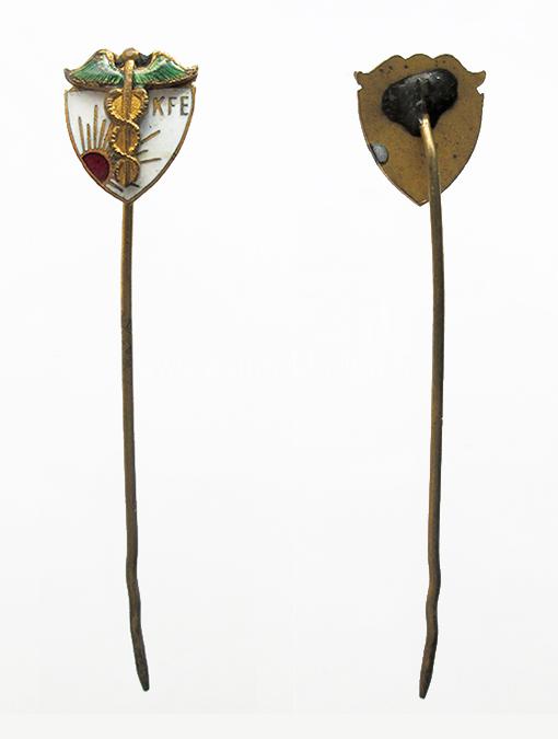 Kereskedelmi Fiskolsok Egyeslete (?) rttes jelvny